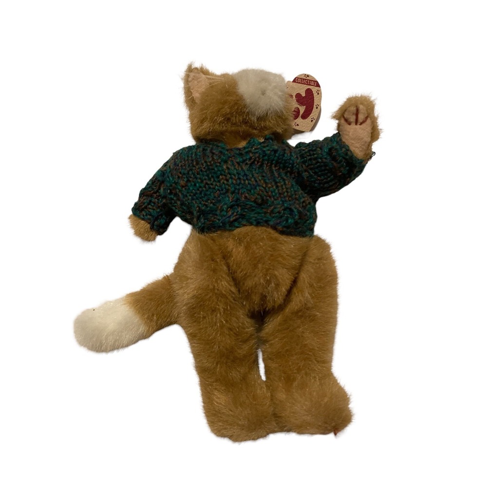 Ty Attic Treasure - POUNCER the Cat 8" ~ Moveable Limbs